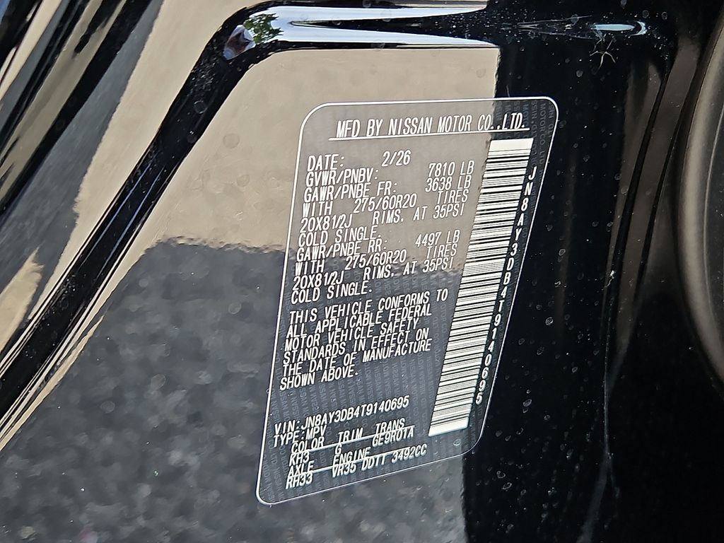 New 2026 Nissan Armada SUV