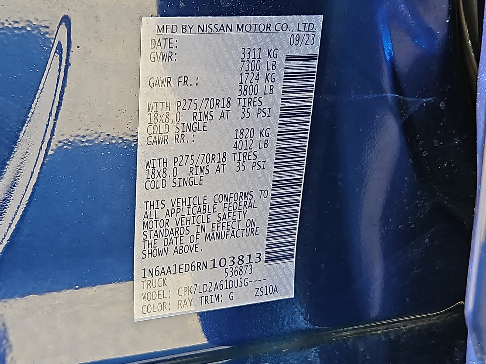 Used 2024 Nissan Titan Truck