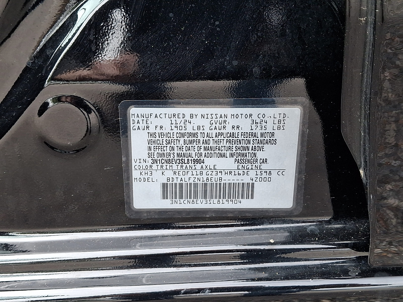 Used 2025 Nissan Versa Sedan