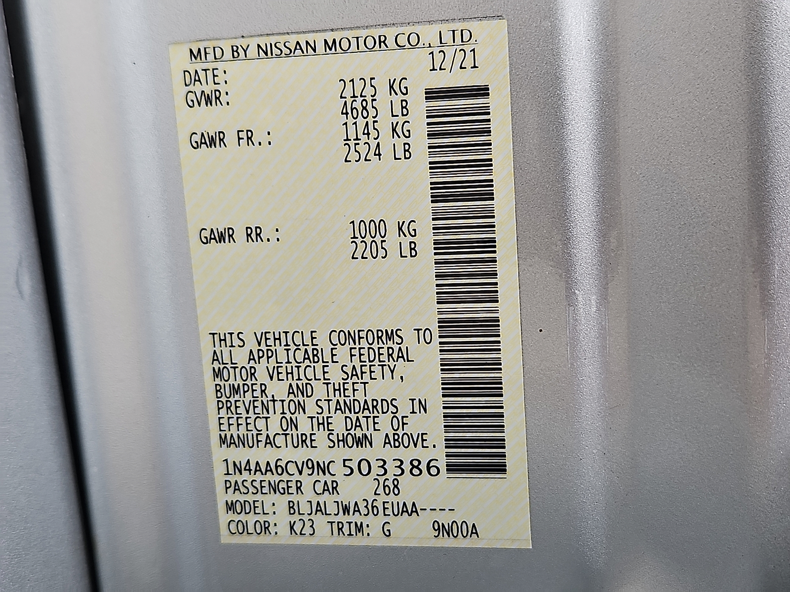 Used 2022 Nissan Maxima Sedan