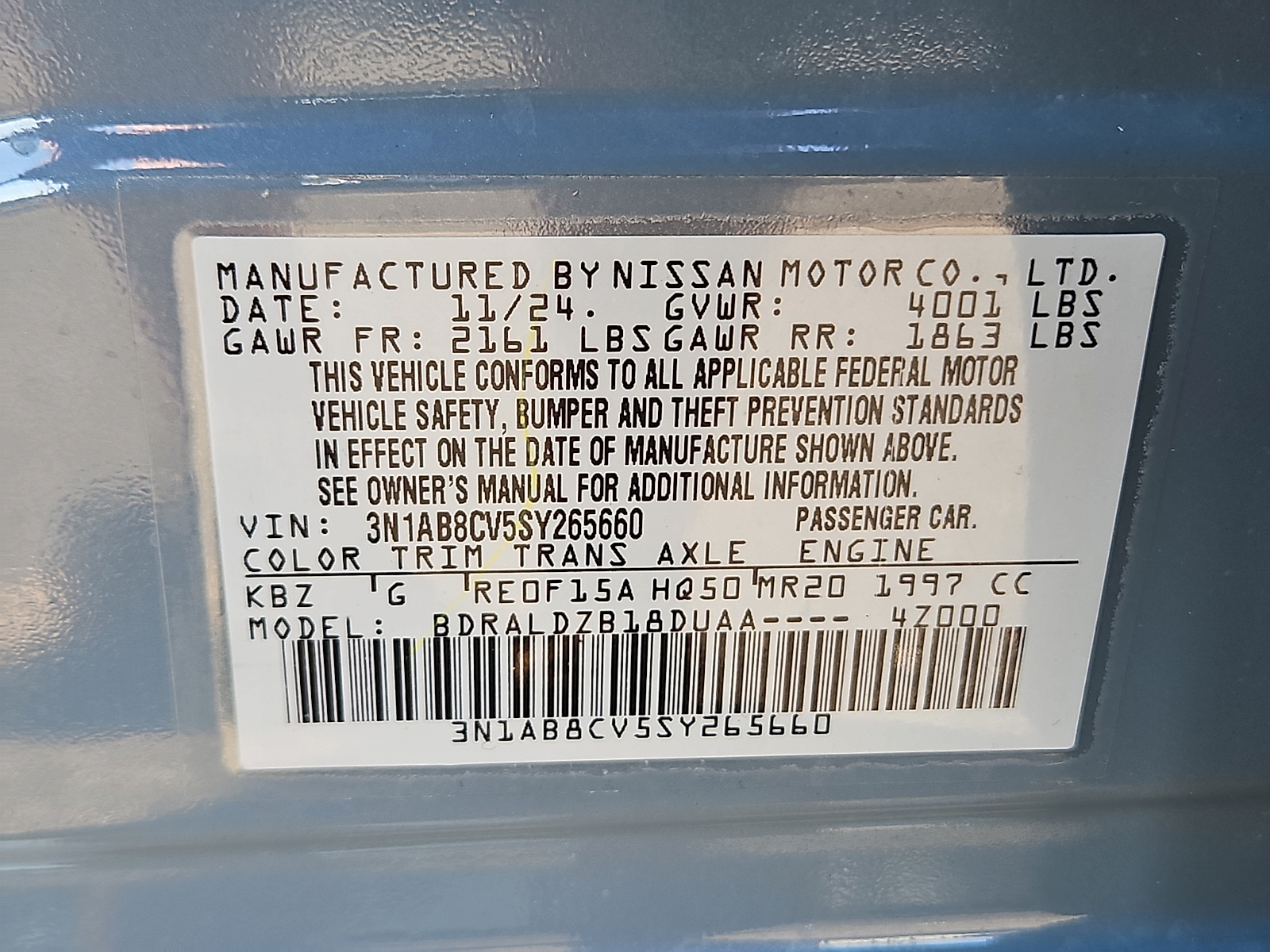 Used 2025 Nissan Sentra Sedan