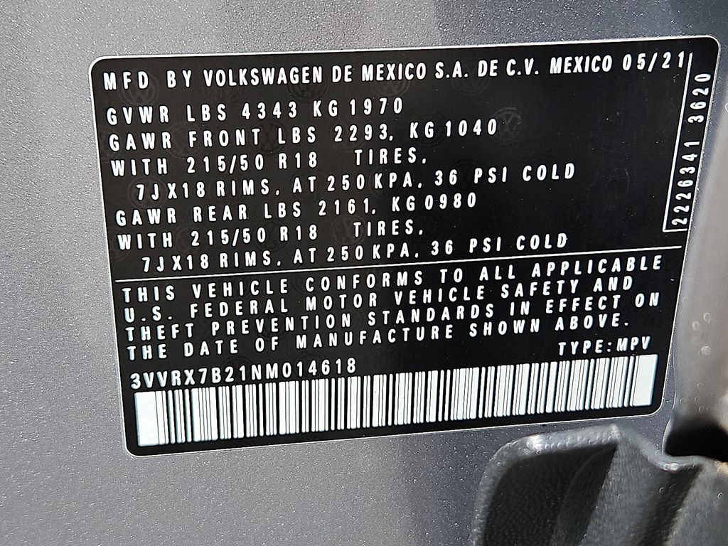 Used 2022 Volkswagen Taos SUV