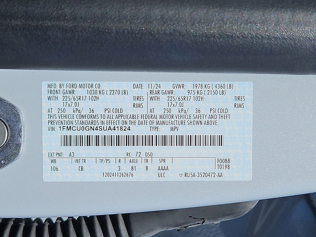 Used 2025 Ford Escape SUV