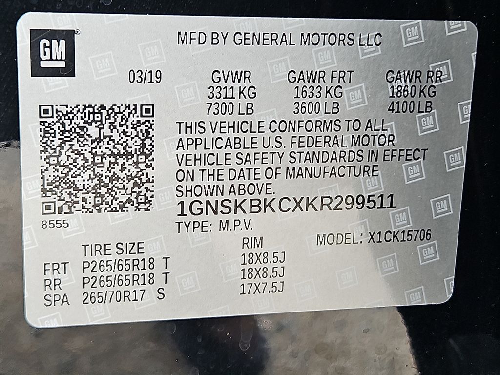 Used 2019 Chevrolet Tahoe SUV