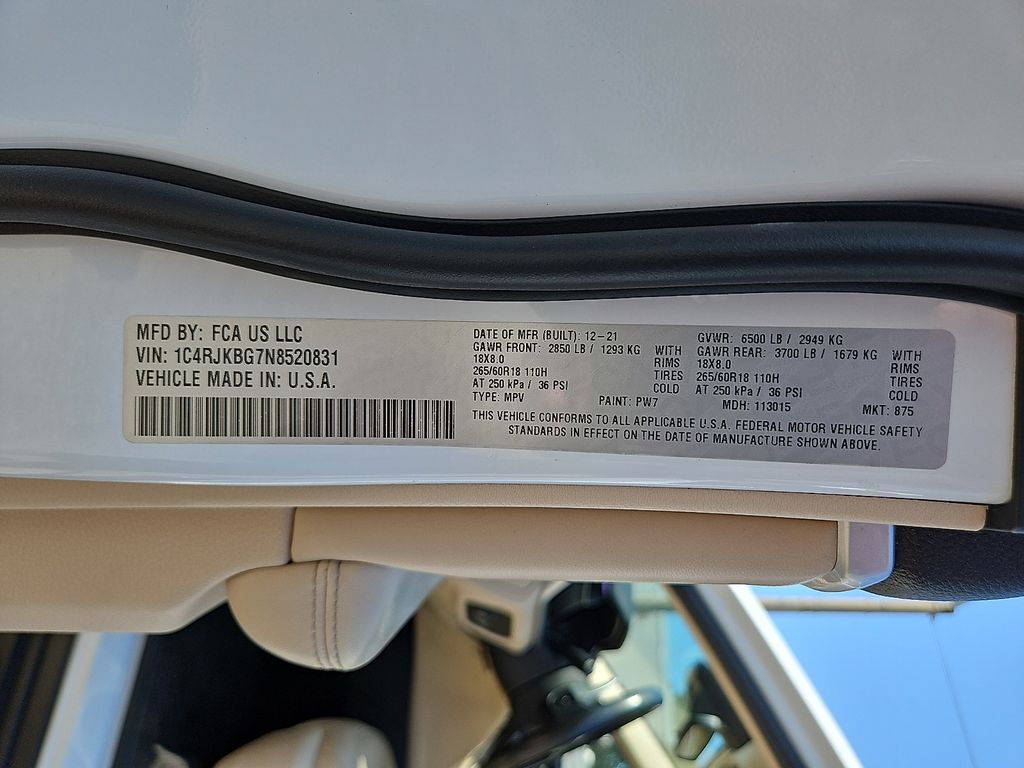 Used 2022 Jeep Grand Cherokee L SUV