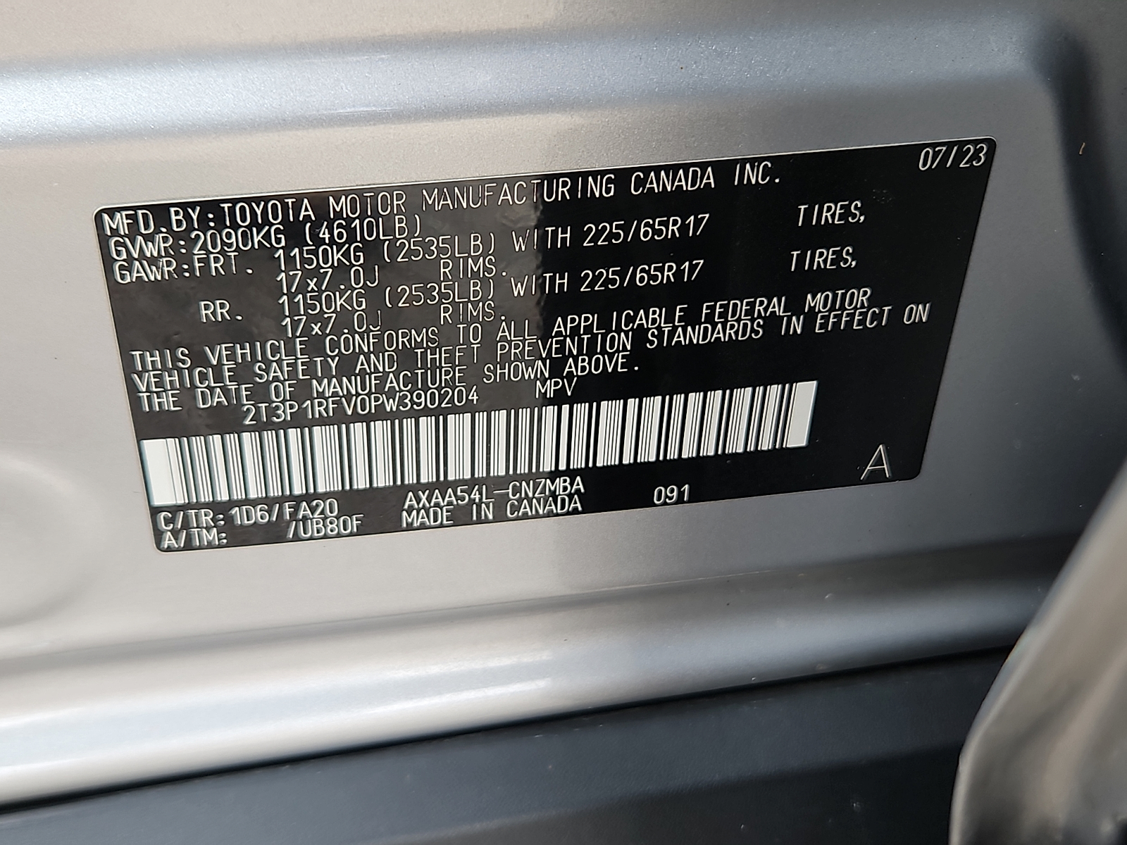 Used 2023 Toyota RAV4 SUV