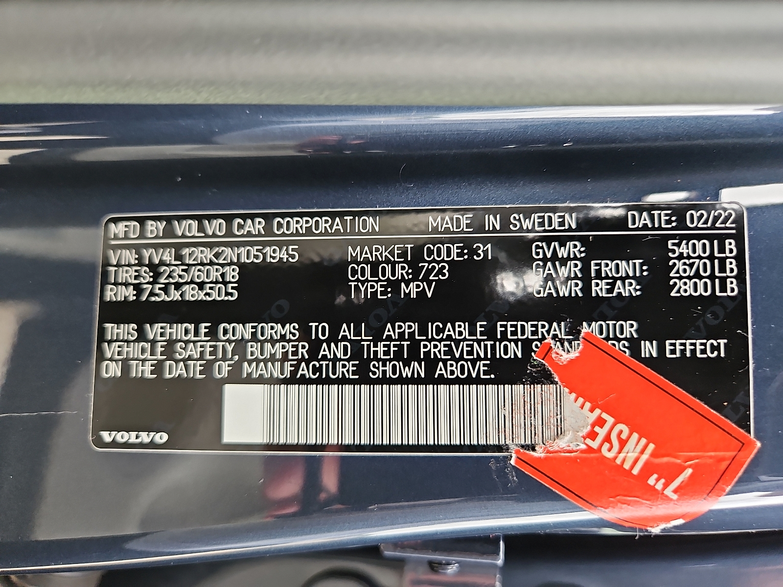 Used 2022 Volvo XC60 B5 SUV