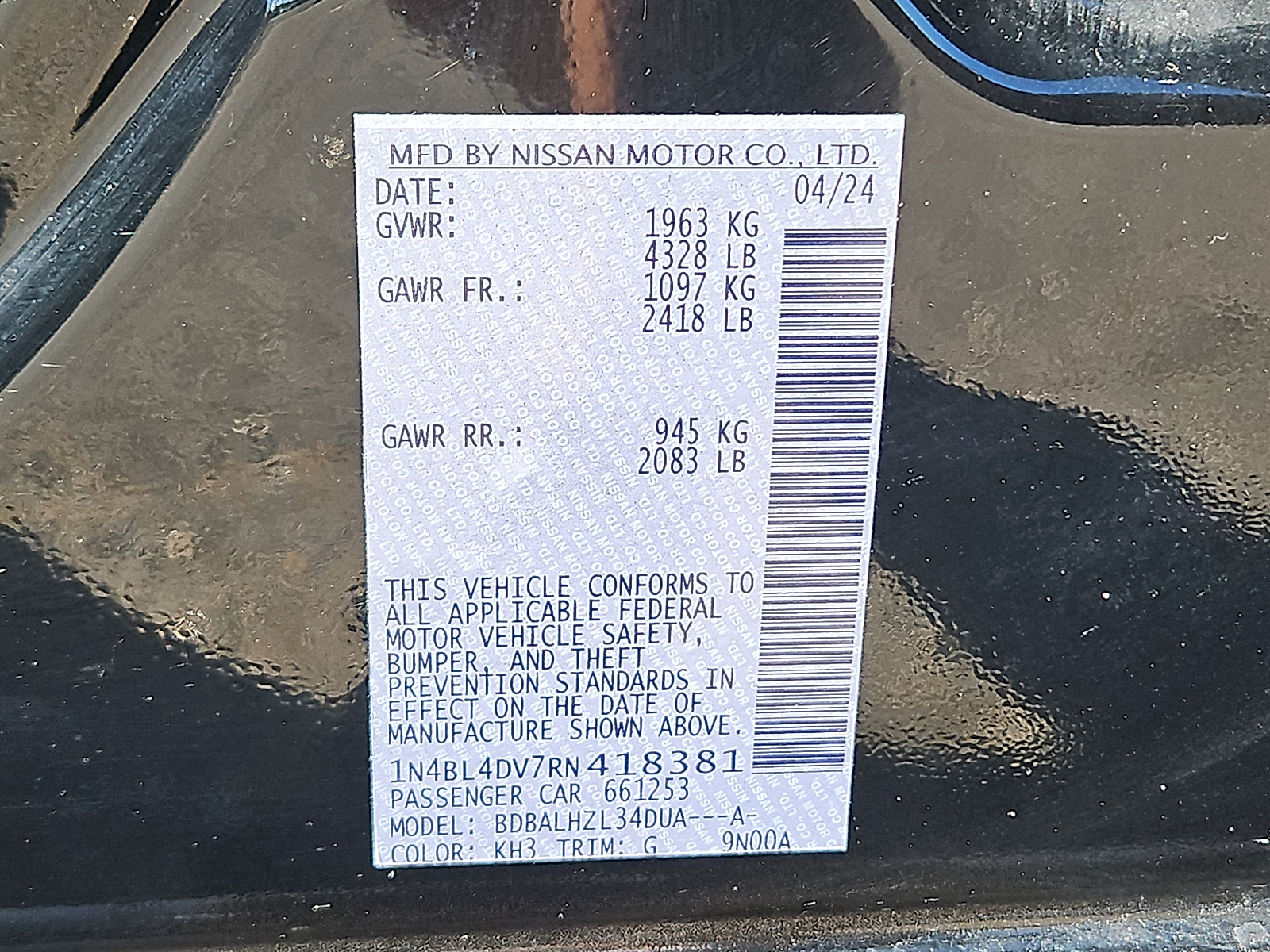 Used 2024 Nissan Altima Sedan
