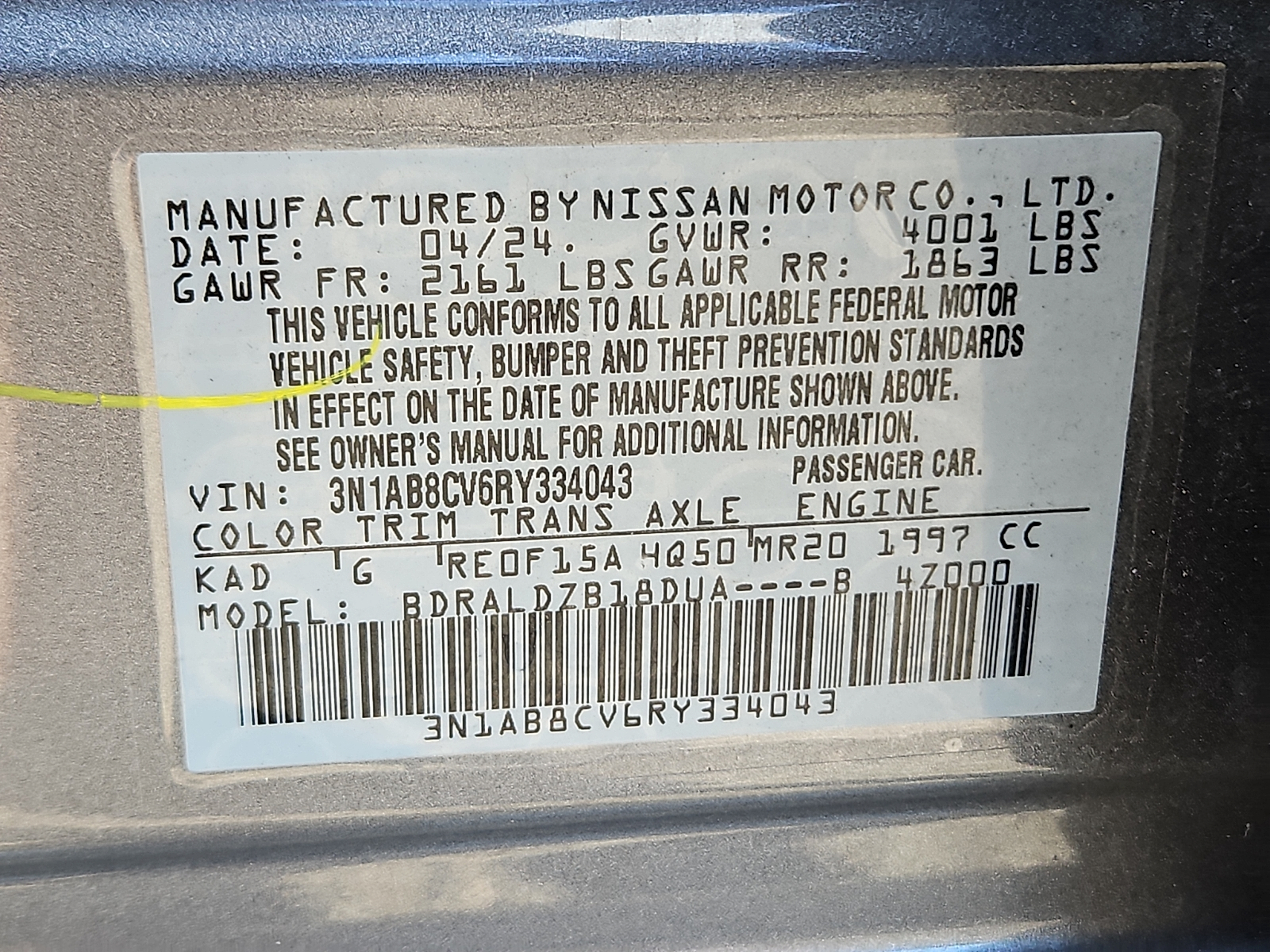 Used 2024 Nissan Sentra Sedan