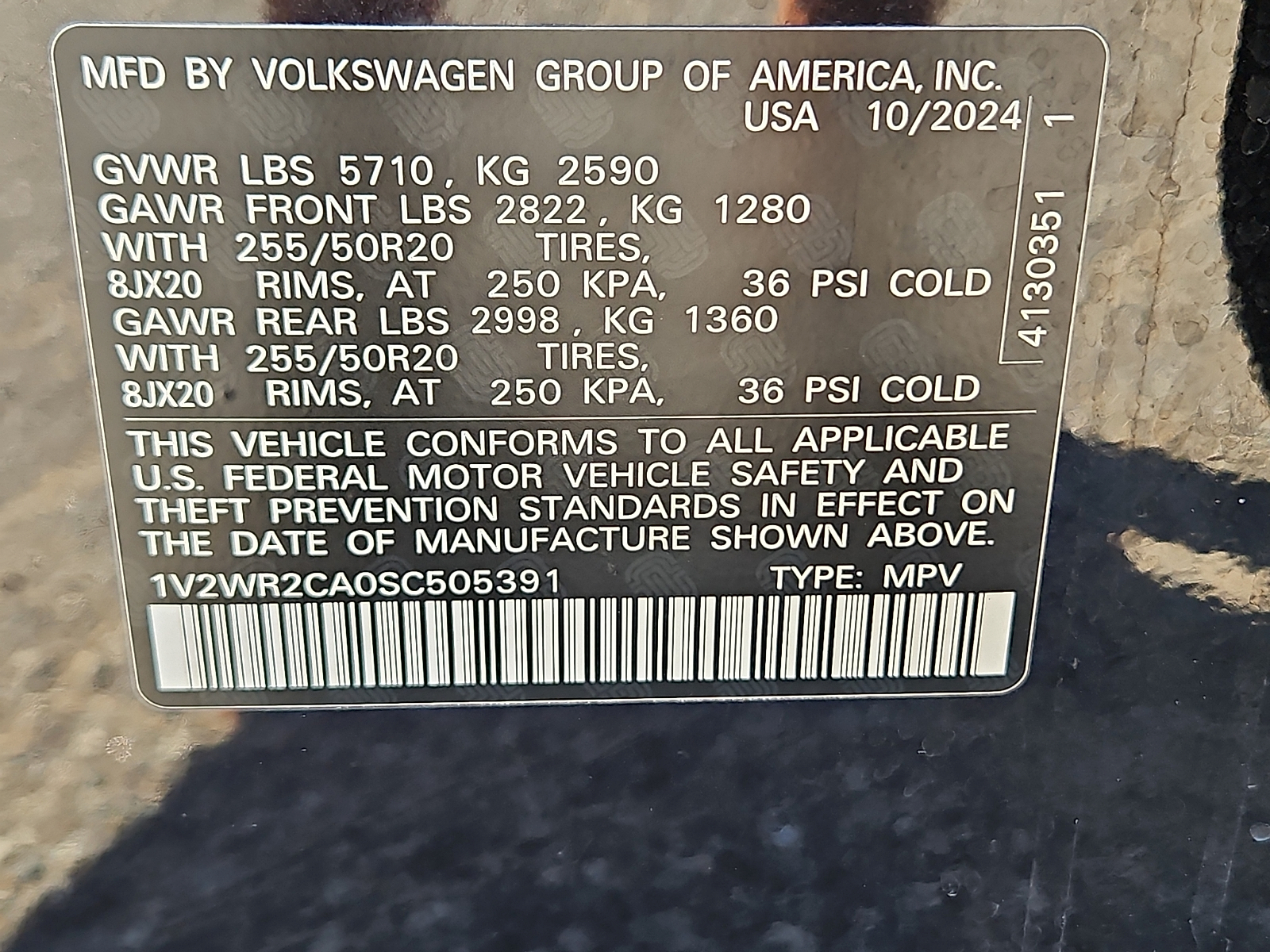Used 2025 Volkswagen Atlas SUV