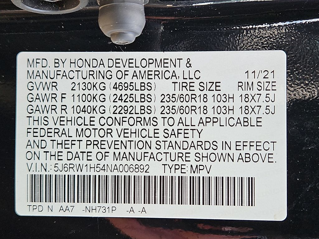 Used 2022 Honda CR-V SUV
