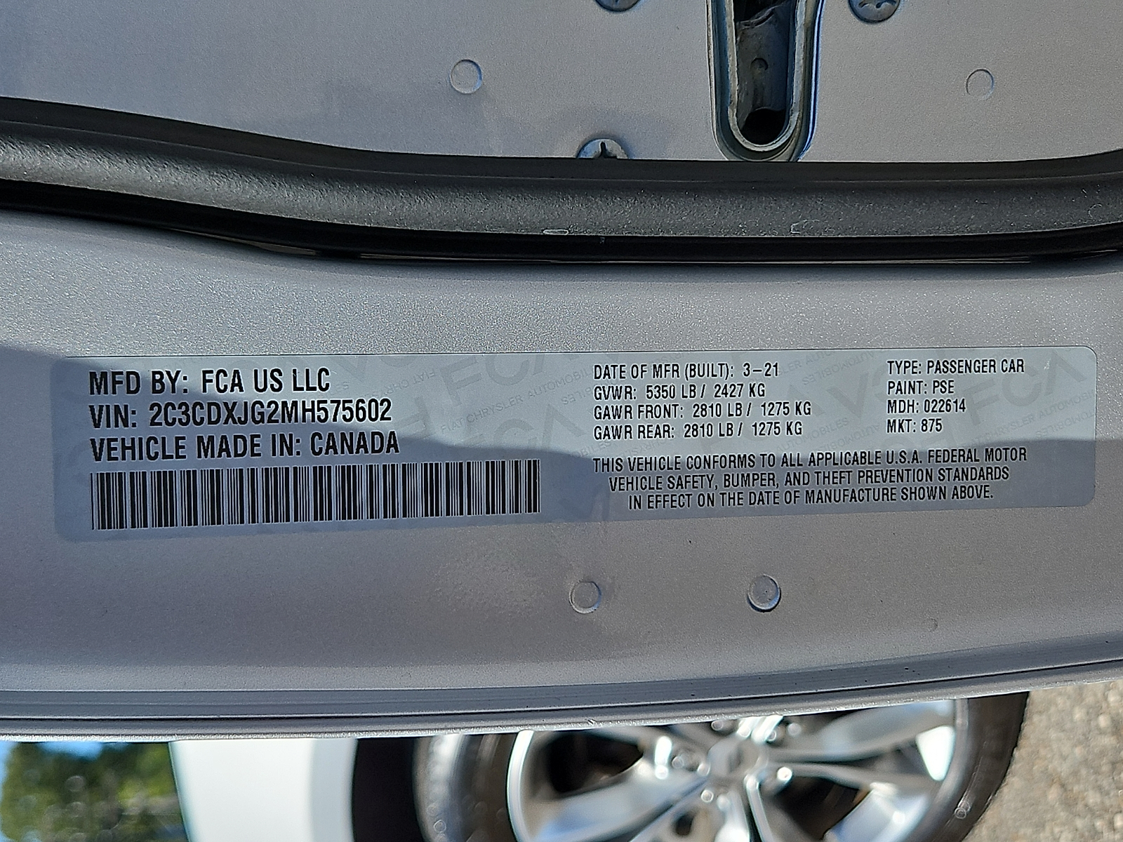 Used 2021 Dodge Charger Sedan