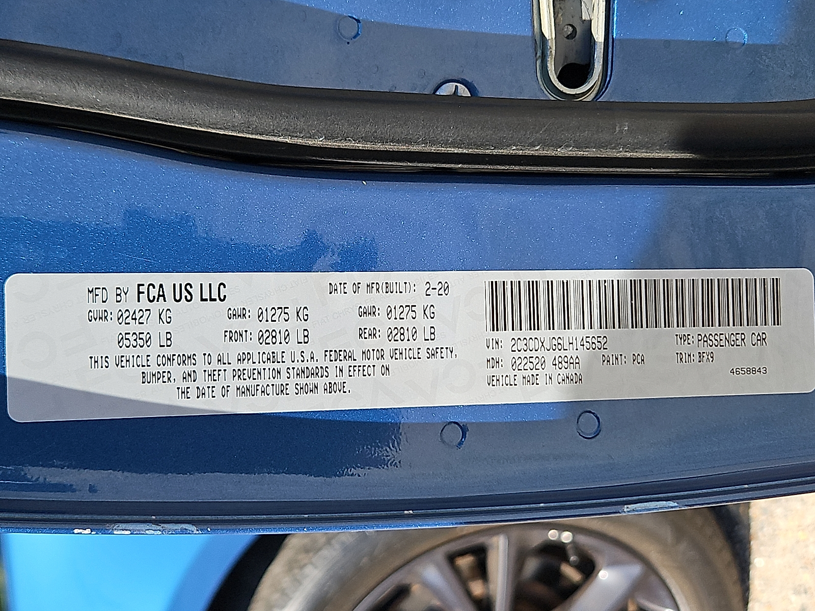 Used 2020 Dodge Charger Sedan