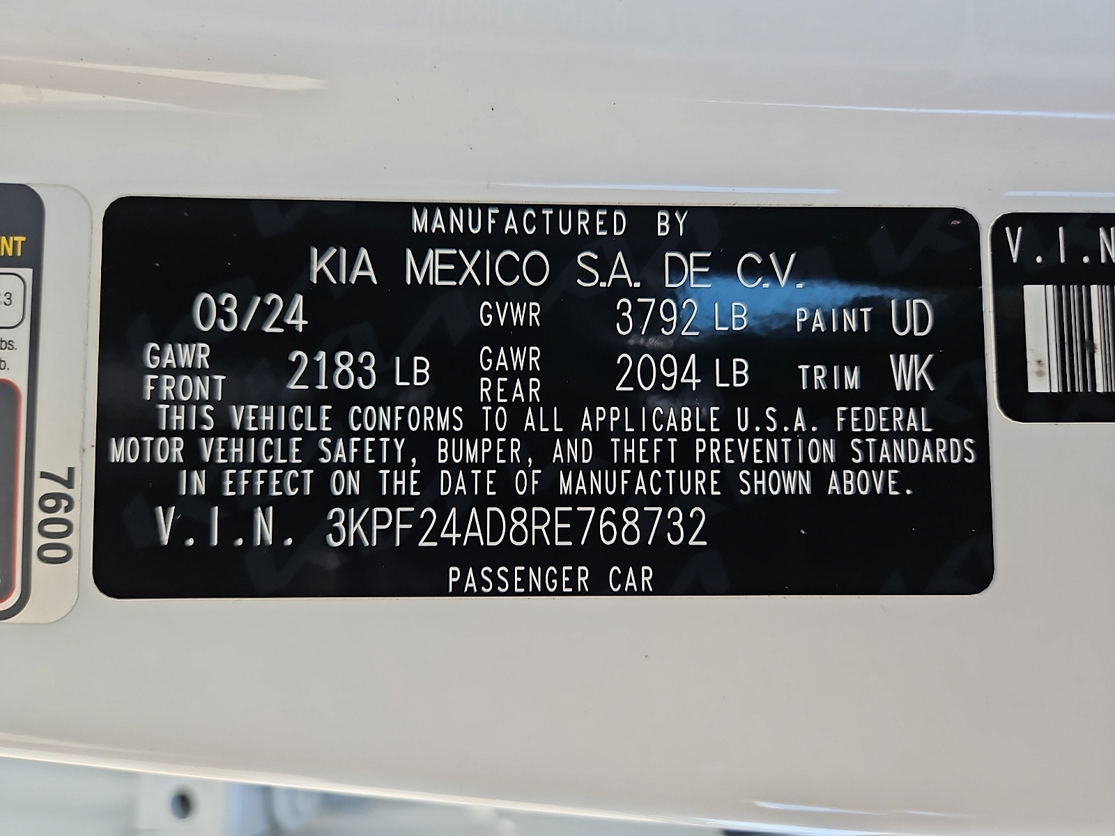 Used 2024 Kia Forte Sedan
