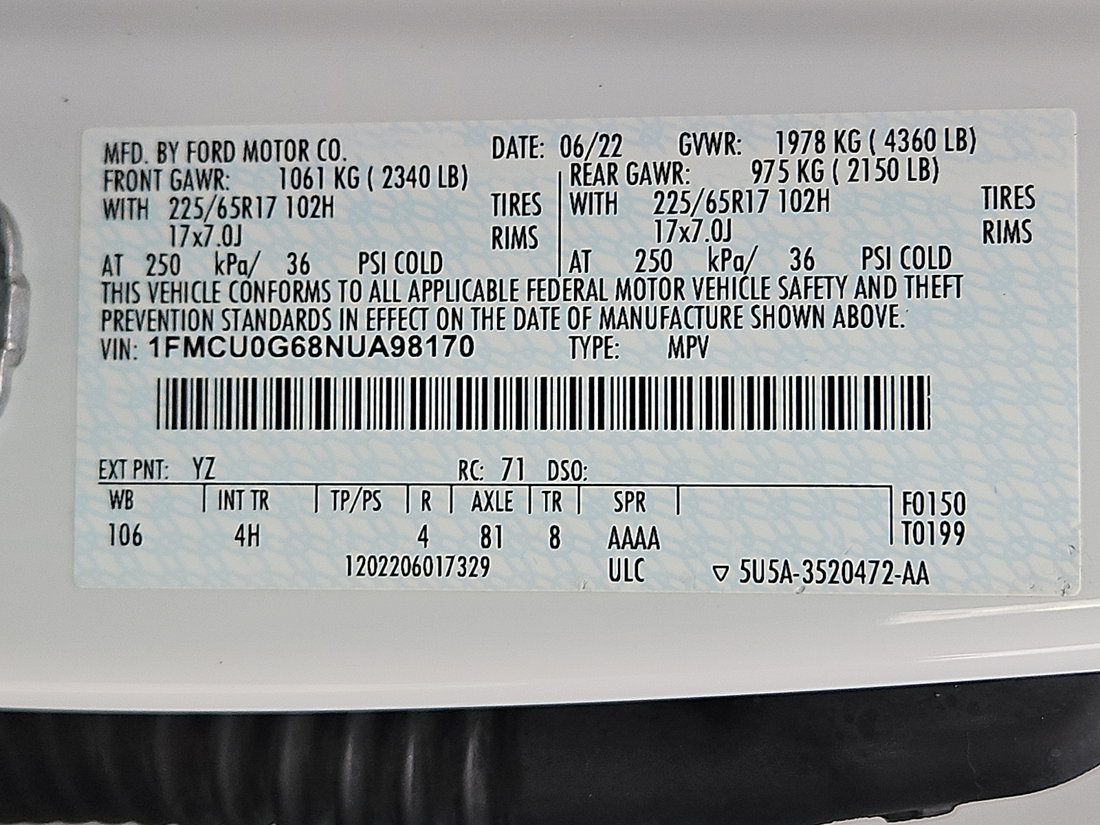 Used 2022 Ford Escape SUV