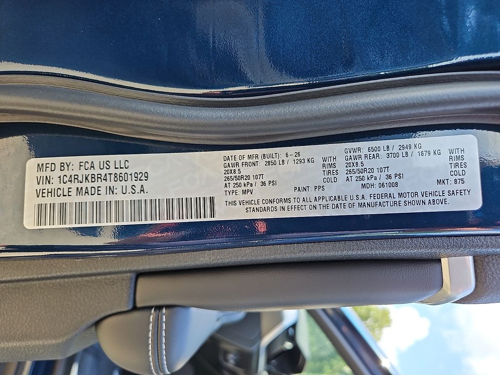 New 2026 Jeep Grand Cherokee L SUV