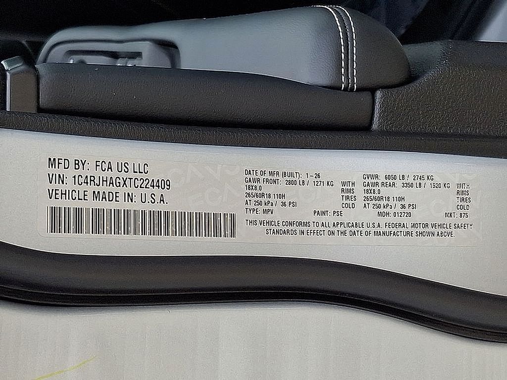 Used 2026 Jeep Grand Cherokee SUV