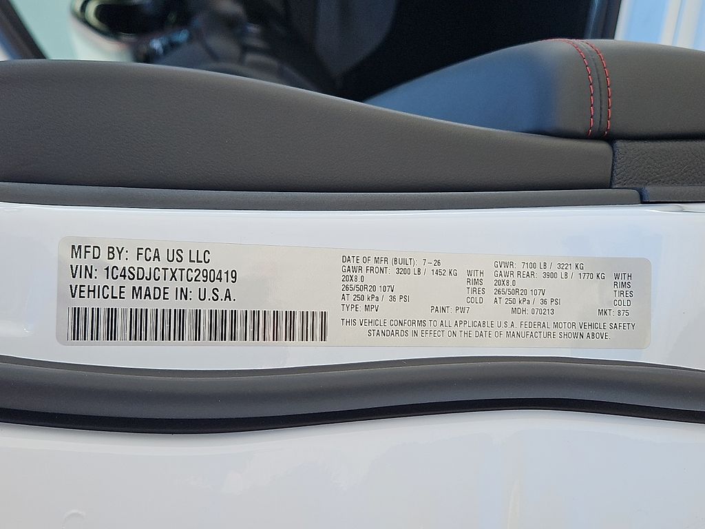New 2026 Dodge Durango SUV