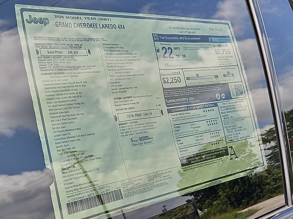 New 2026 Jeep Grand Cherokee SUV