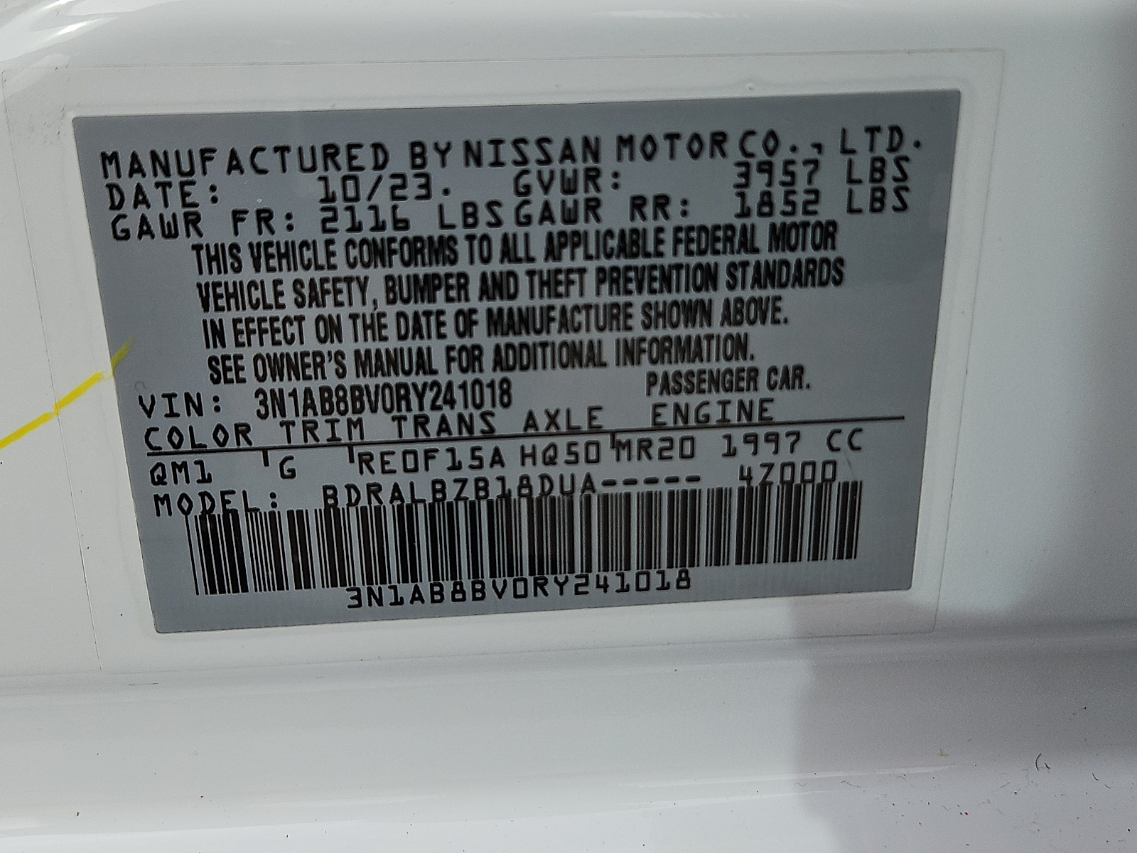 Used 2024 Nissan Sentra Sedan
