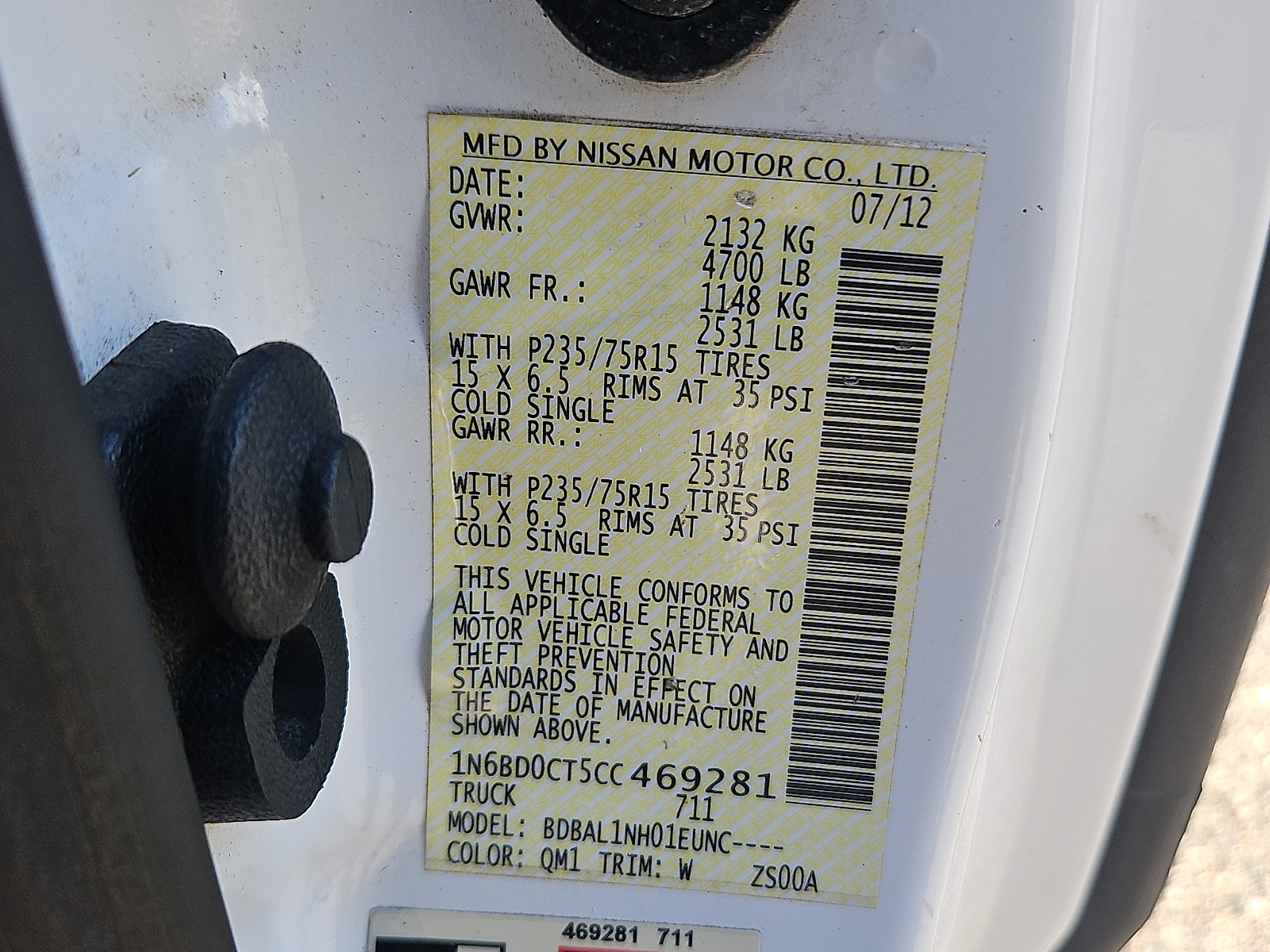 Used 2012 Nissan Frontier Truck