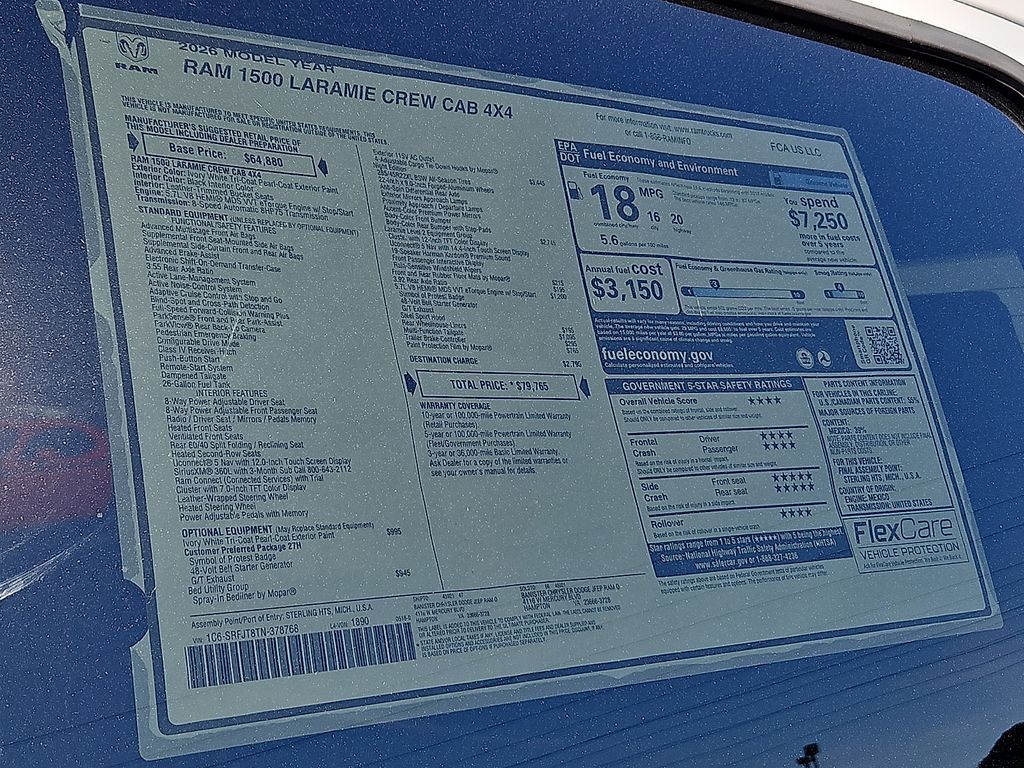 New 2026 Ram 1500 Truck