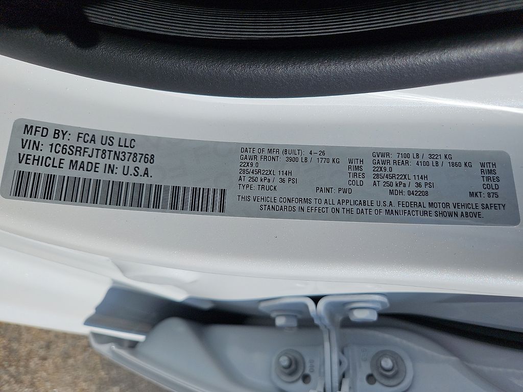 New 2026 Ram 1500 Truck