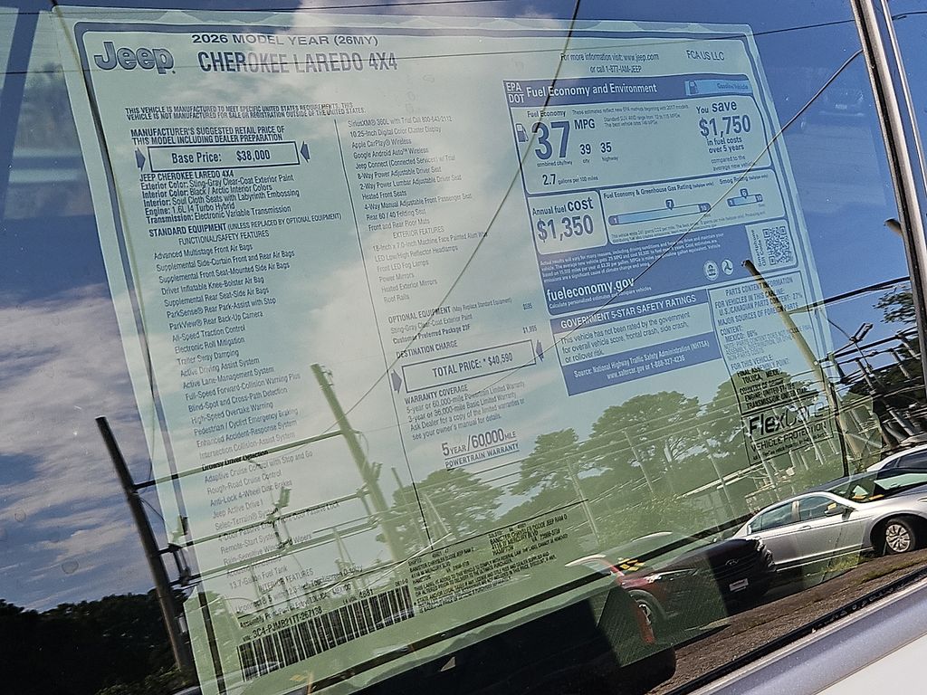 New 2026 Jeep Cherokee SUV