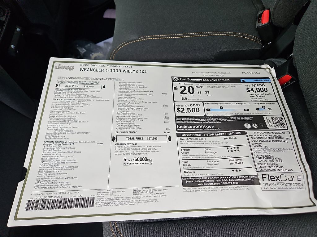 New 2026 Jeep Wrangler Sedan