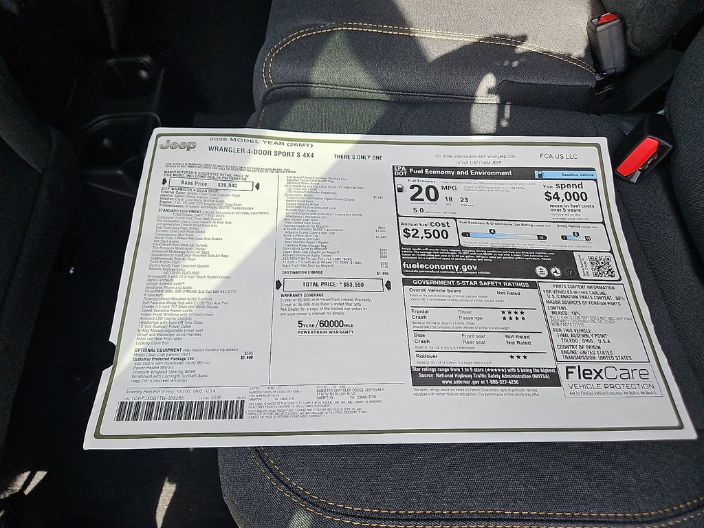 New 2026 Jeep Wrangler Sedan