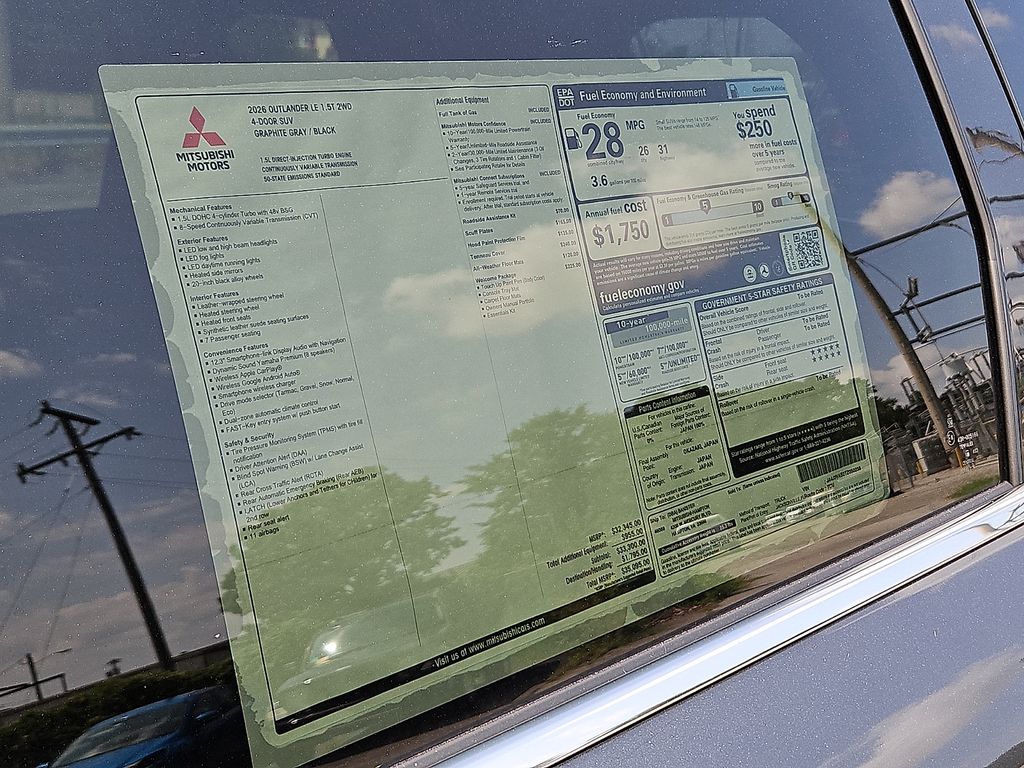 New 2026 Mitsubishi Outlander SUV