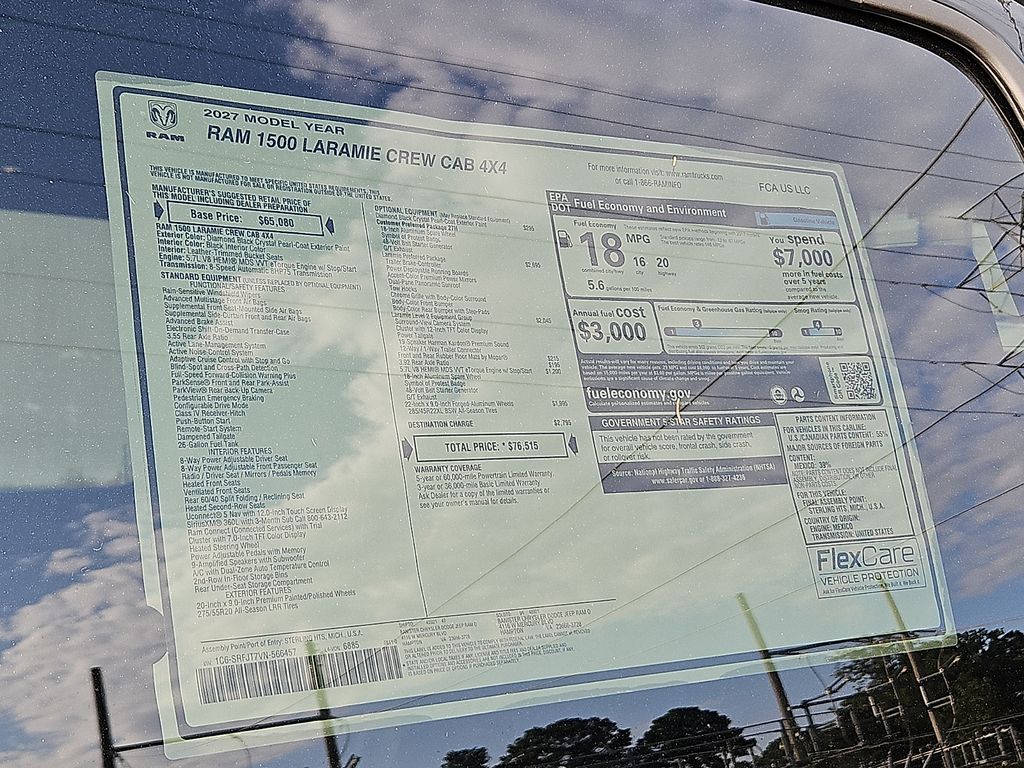New 2027 Ram 1500 Truck