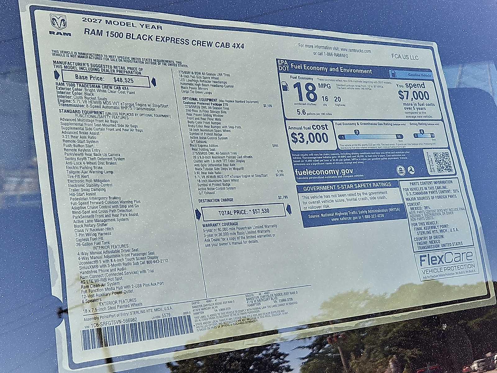 New 2027 Ram 1500 Truck