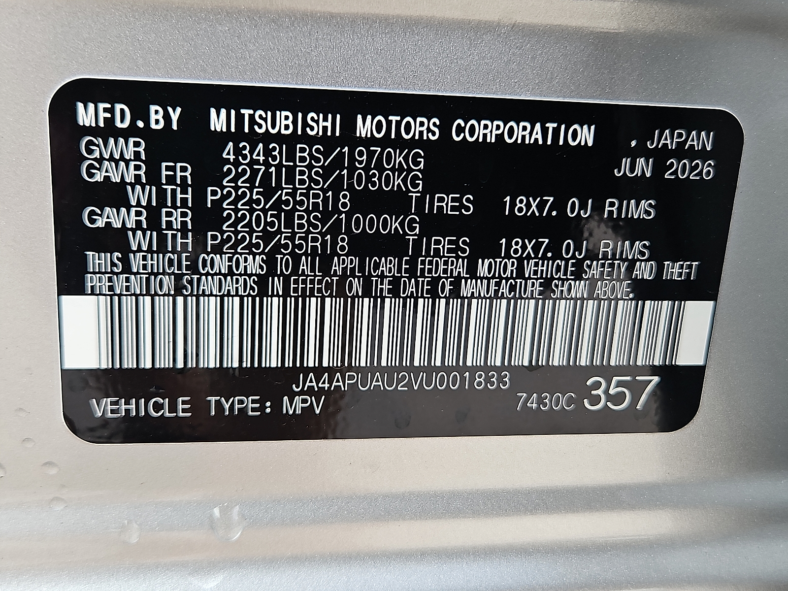 New 2027 Mitsubishi Outlander Sport SUV