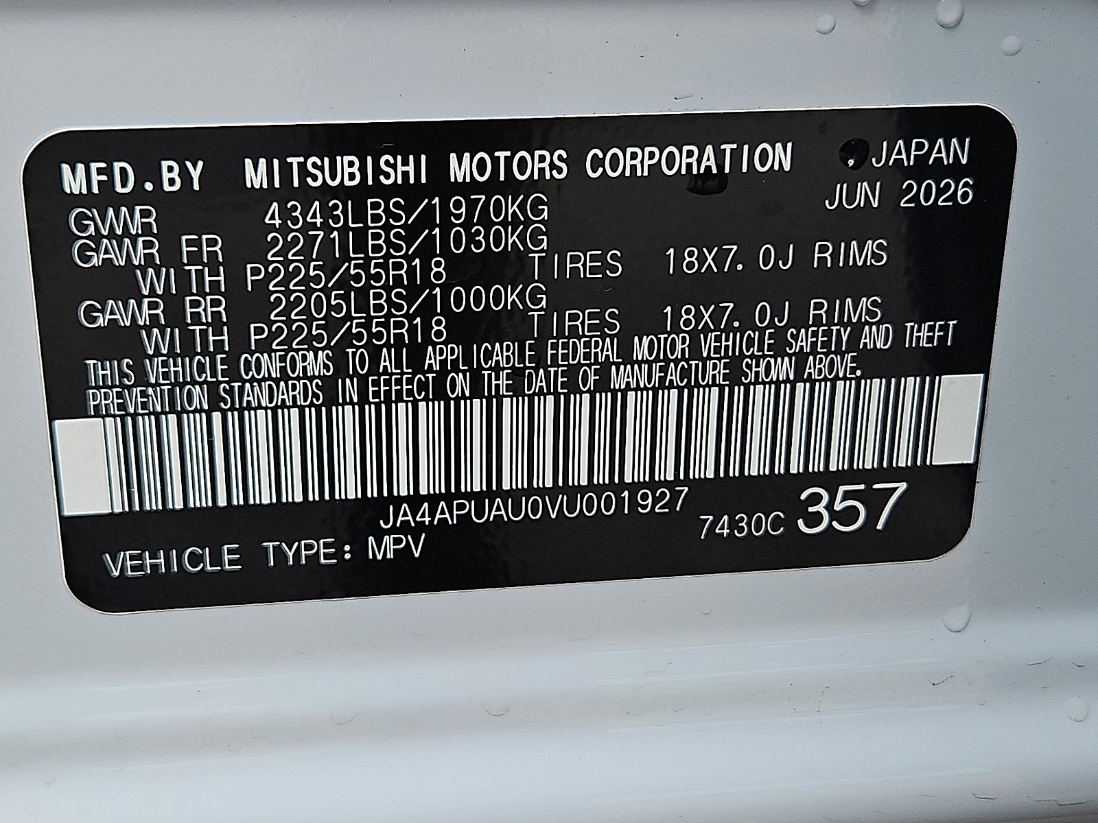 New 2027 Mitsubishi Outlander Sport SUV