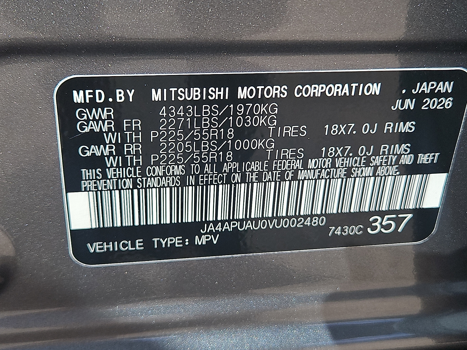 New 2027 Mitsubishi Outlander Sport SUV