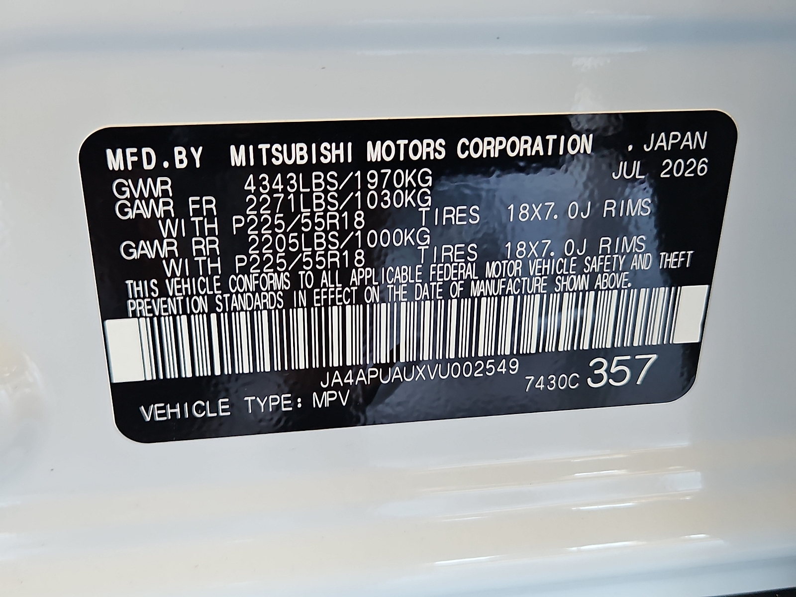 New 2027 Mitsubishi Outlander Sport SUV