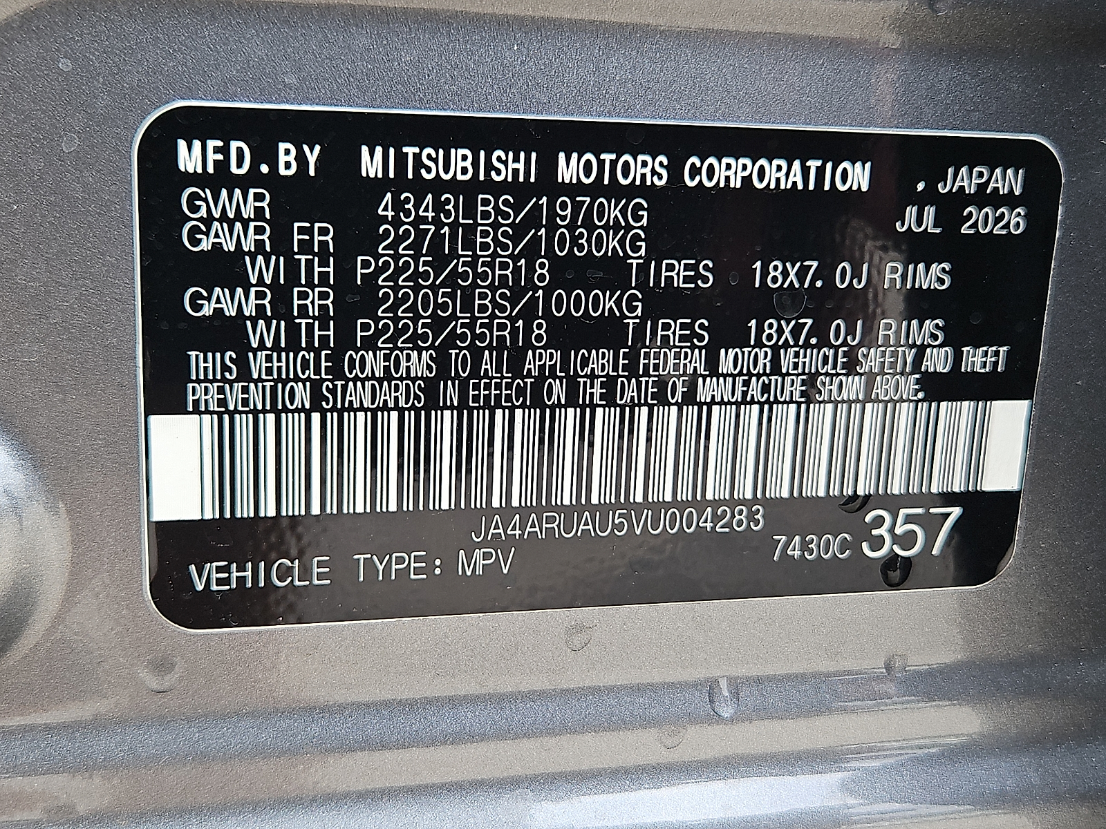 New 2027 Mitsubishi Outlander Sport SUV