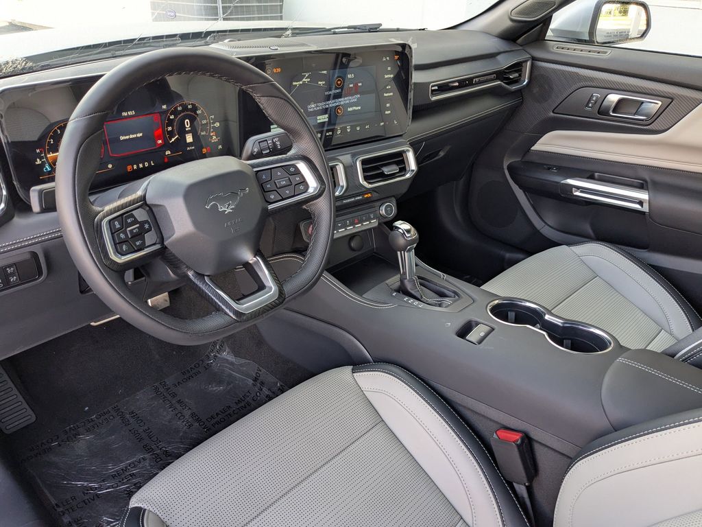 2025 Ford Mustang EcoBoost Premium - Iconic Silver Metallic exterior view 13