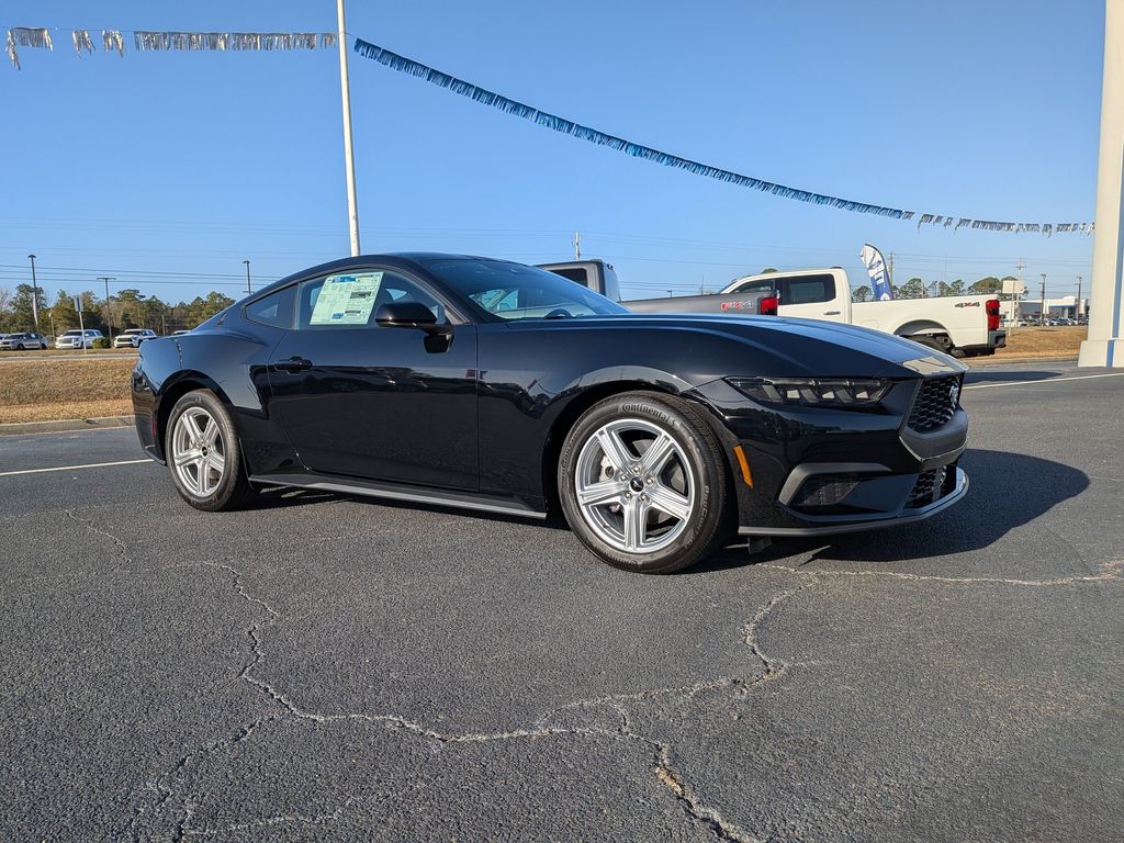 2026 Ford Mustang EcoBoost Premium - Shadow Black exterior view 2