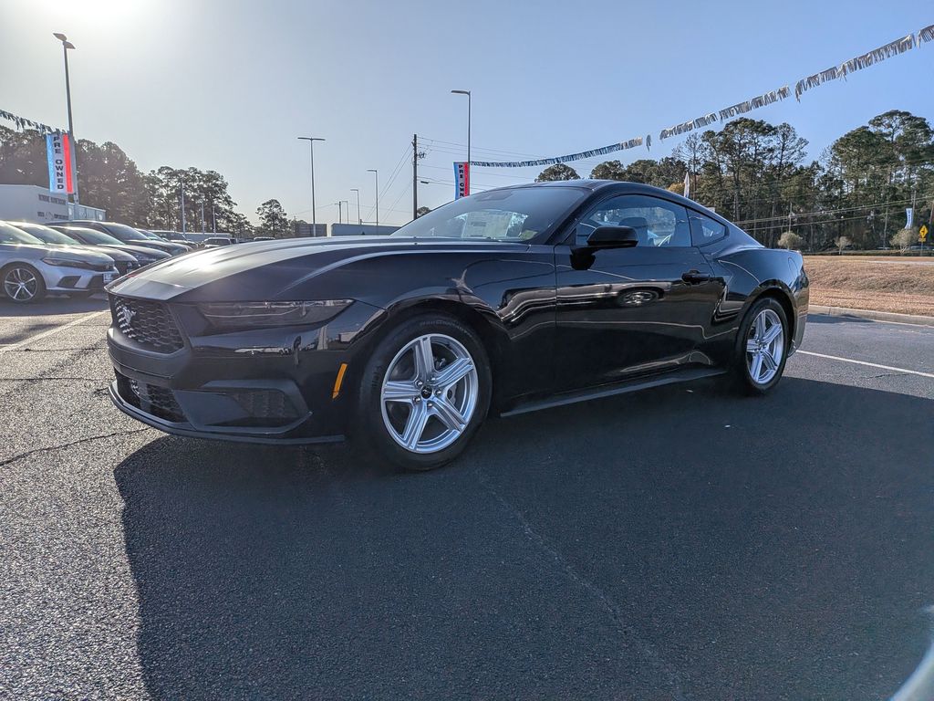 2026 Ford Mustang EcoBoost Premium - Shadow Black exterior view 8