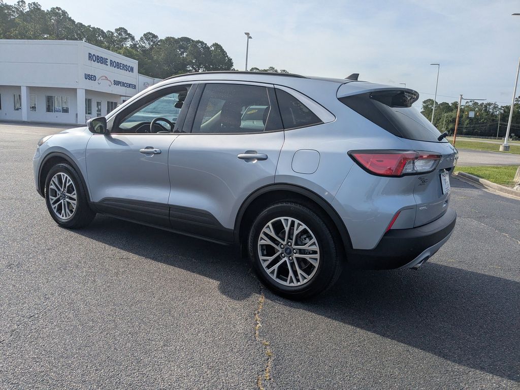 2022 Ford Escape SEL - ICED BLUE SILVER METALLIC exterior view 6