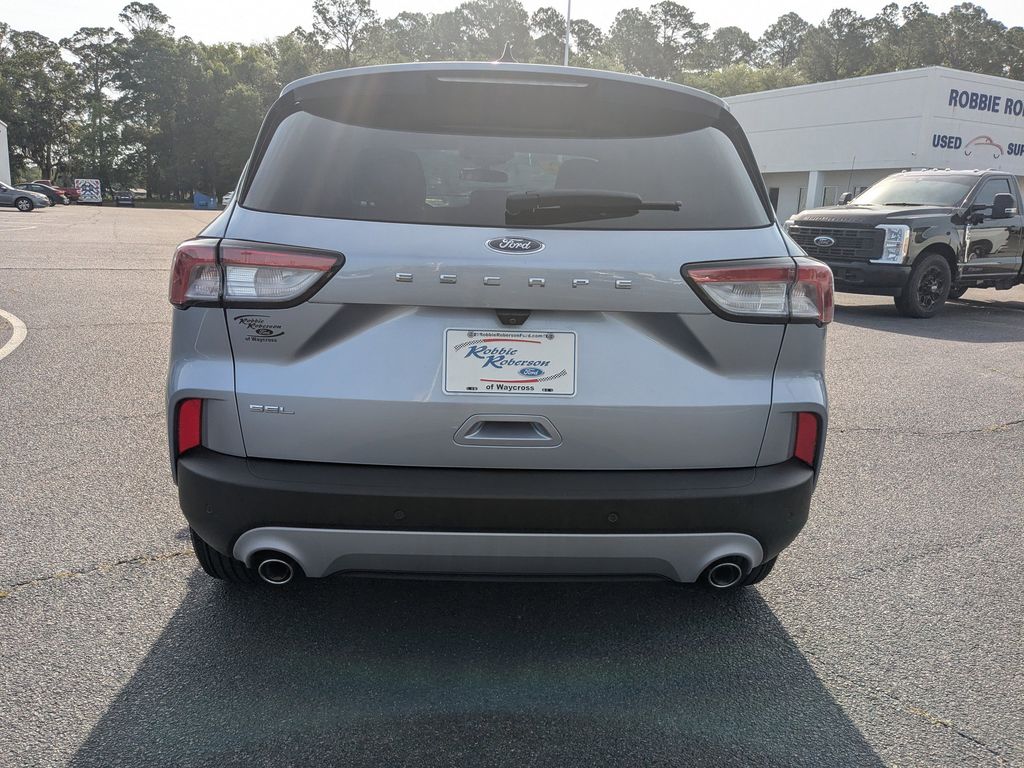 2022 Ford Escape SEL - ICED BLUE SILVER METALLIC exterior view 5