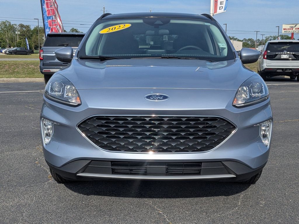 2022 Ford Escape SEL - ICED BLUE SILVER METALLIC exterior view 9