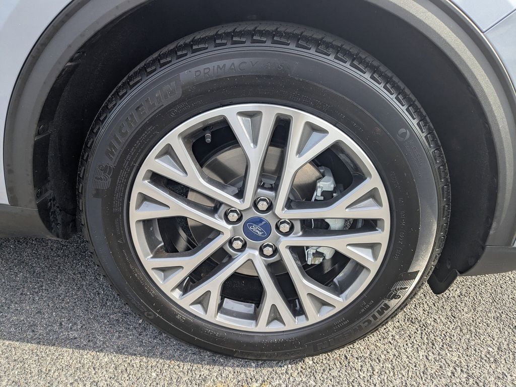 2022 Ford Escape SEL - ICED BLUE SILVER METALLIC exterior view 11