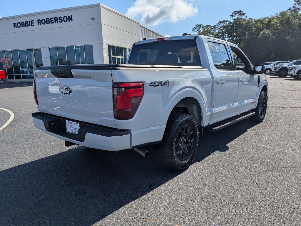 2025 Ford F-150 XLT - SPACE WHITE METALLIC exterior view 4