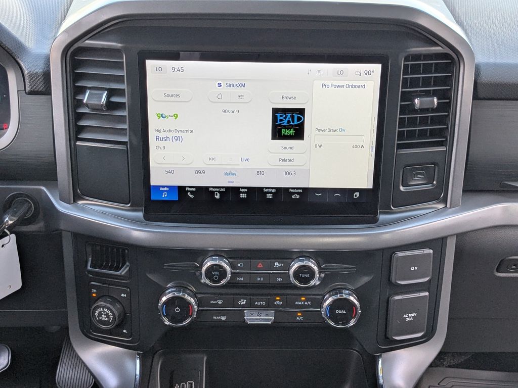 2025 Ford F-150 XLT - SPACE WHITE METALLIC exterior view 17