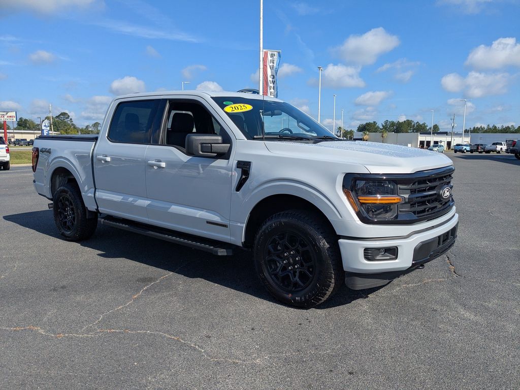 2025 Ford F-150 XLT - SPACE WHITE METALLIC exterior view 2