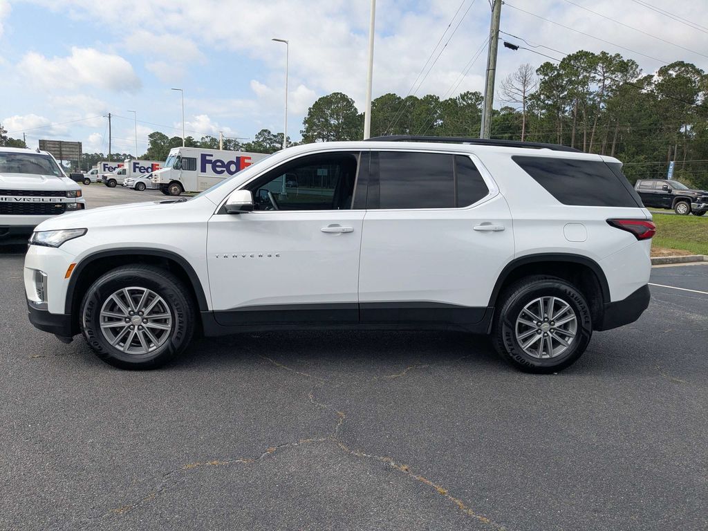 2023 Chevrolet Traverse LT Leather - Summit White exterior view 7