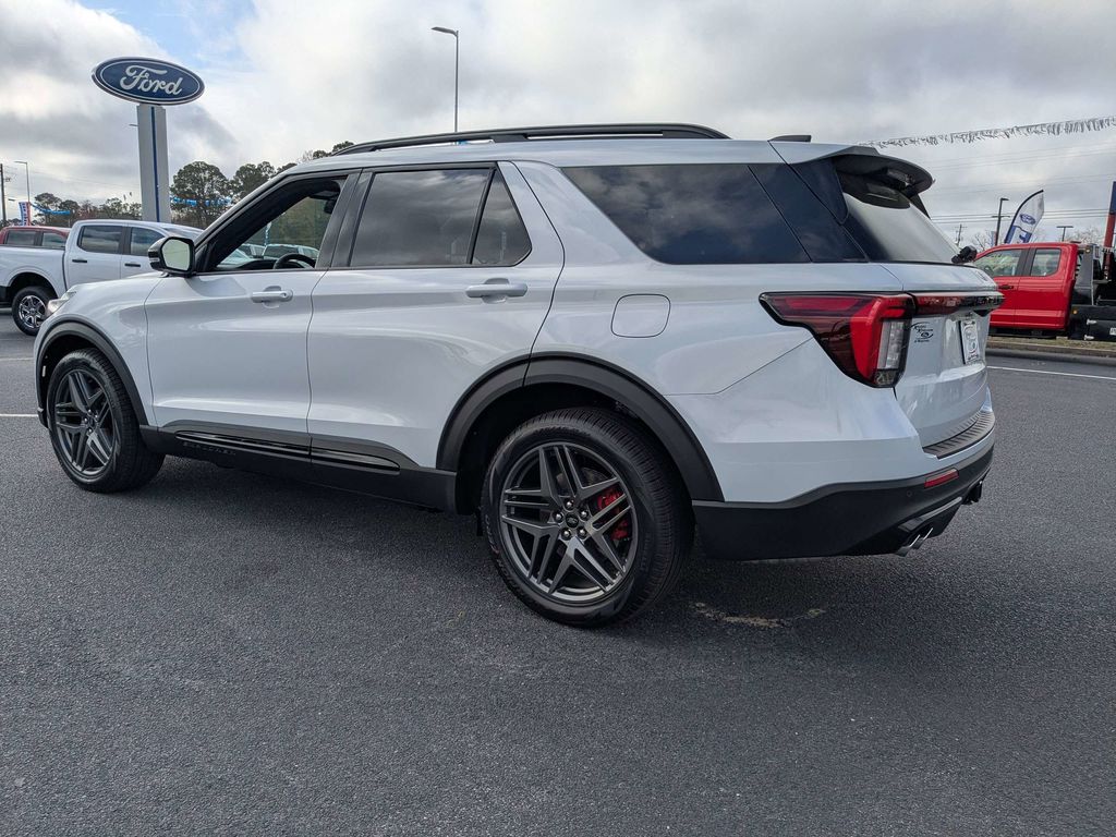 2026 Ford Explorer ST - Space White Metallic exterior view 6
